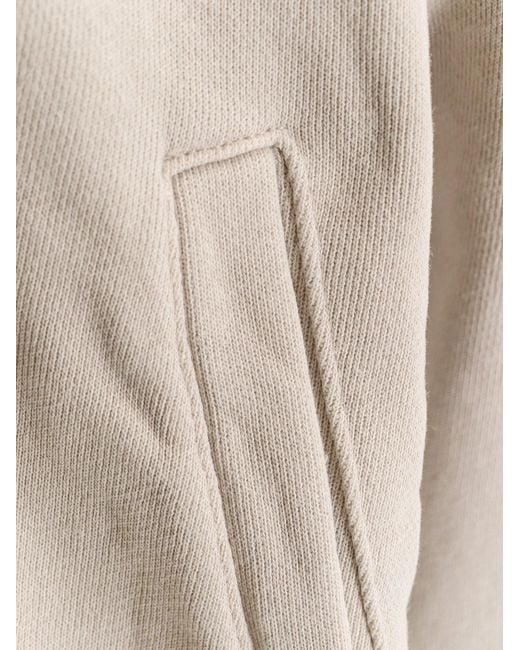 Entire studios White Eternal Zip Cotton Sweatshirt
