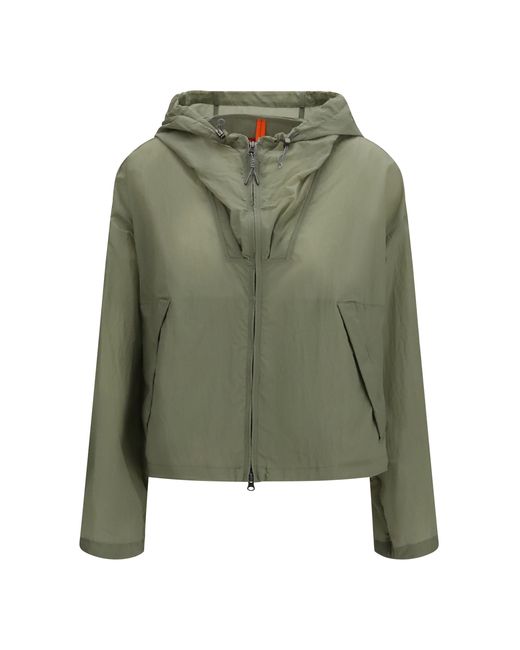 Parajumpers Green Eka Nile Hooded Jacket