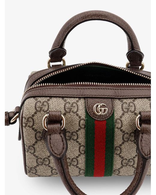 Gucci Natural Ophidia Trunk Bag