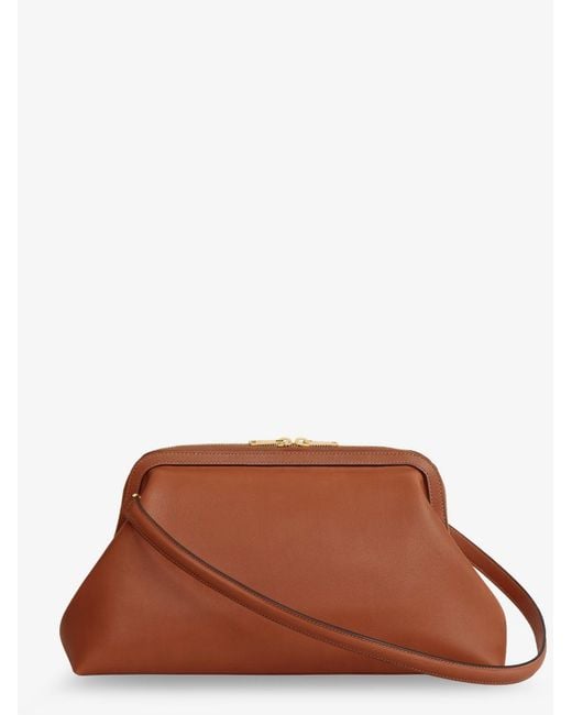 Céline Brown Doctor Leather Shoulder Bag