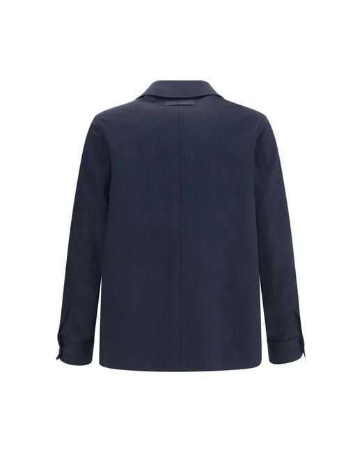 Zegna Blue Cashmere Jacket for men