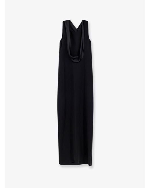 Max Mara Black Dresses Triacetato Poliestere