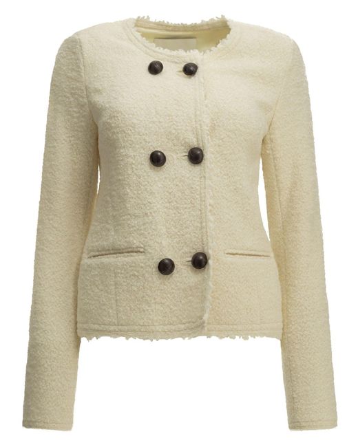 Isabel Marant Natural "Suely" Blazer