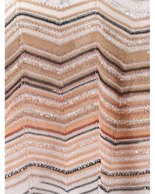 Missoni Multicolor Viscose And Metallic Fiber Sweater