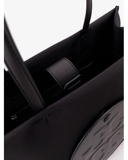 Tory Burch Black Ella Nylon Shoulder Bag