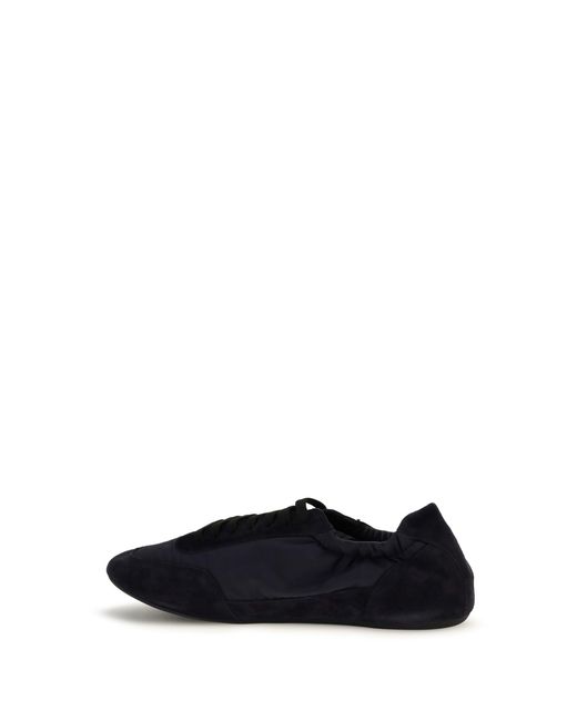 Prada White Collapse Sneakers for men