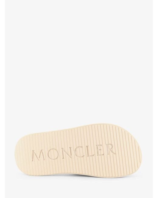 Moncler Natural Altive Rubber Sandals