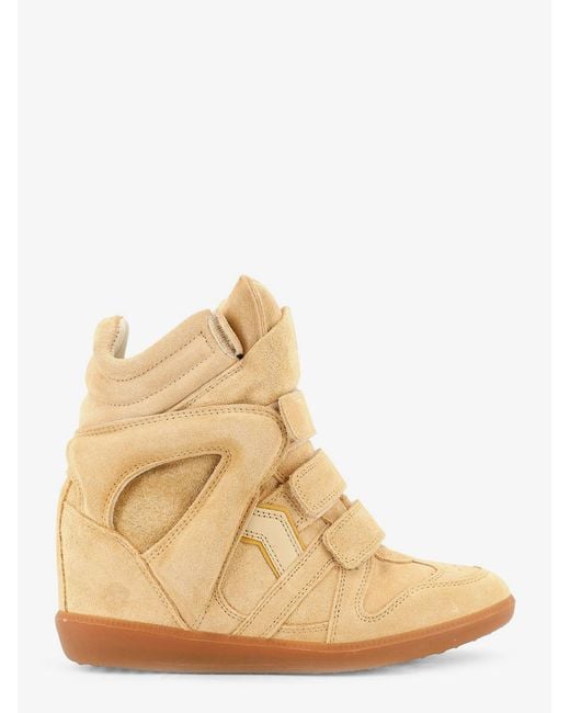 Isabel Marant Natural Sneakers Bekett Suede/Leather