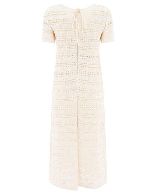 Sandbeige White Dresses