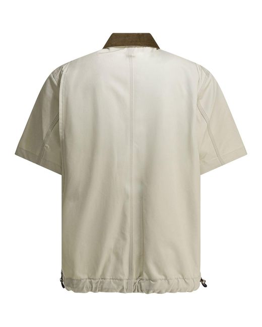 Sacai Carhartt Wip Duck Jackets And Coats White for men