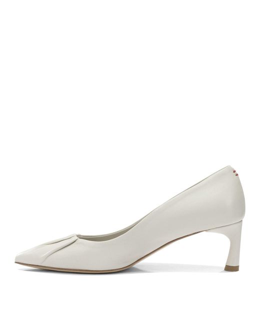 Halmanera White Heeled Shoes