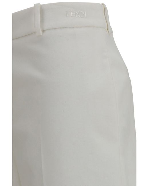 Fendi White Pants