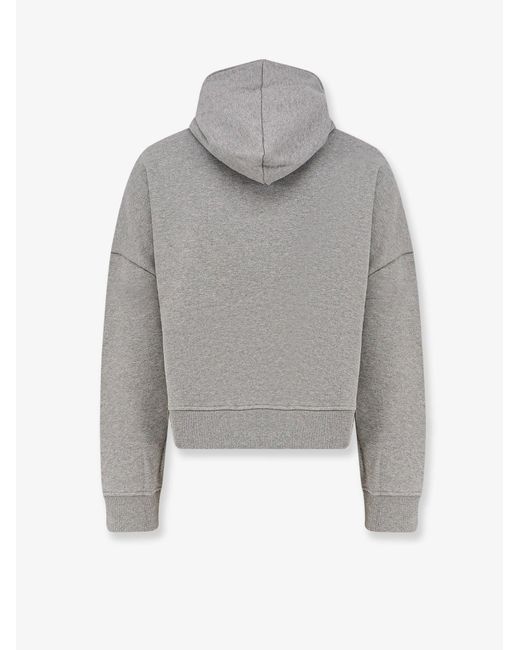 Entire studios Gray Eternal Zip Cotton Sweatshirt