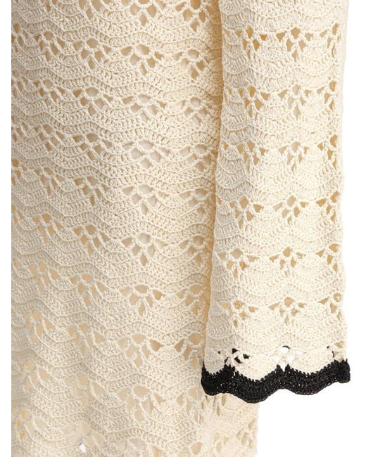 Zimmermann Natural Rhiannon Midi Dress