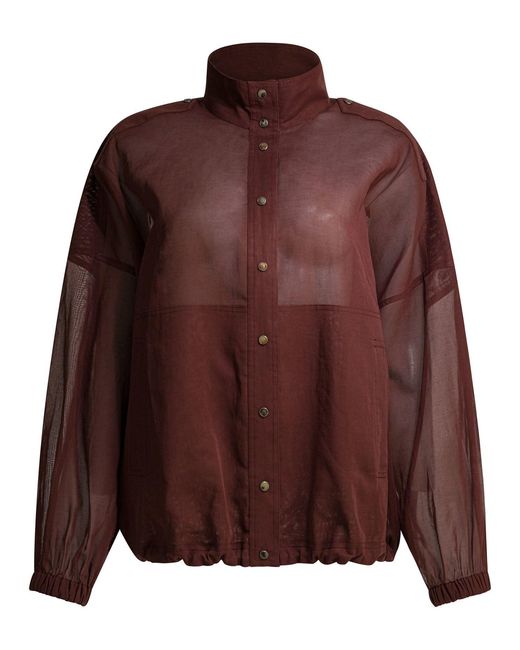 Brunello Cucinelli Brown Light Cotton Jacket