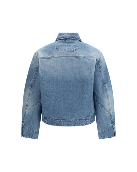 Jacquemus Blue Denim Jacket for men
