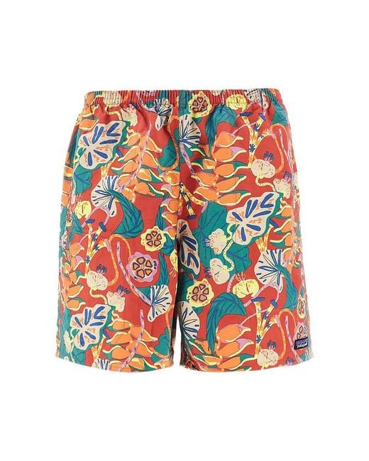Patagonia Blue 'Baggies' Swim Shorts for men
