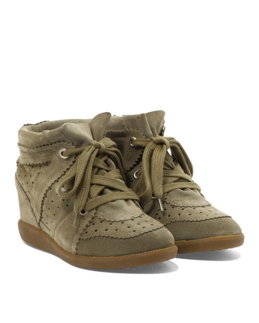 Isabel Marant Green "Bobby" Sneakers