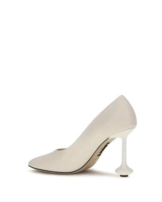 Loewe White Toy Goat Leather Sandals