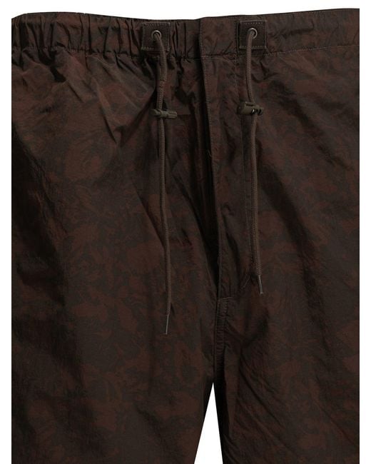 Beams Plus Brown Mil Nylon Parachute Pants