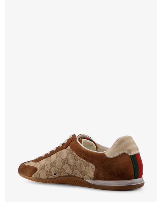 Gucci Brown Shift" Sneakers for men