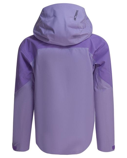 Arc'teryx Purple "Incendia" Technical Jacket