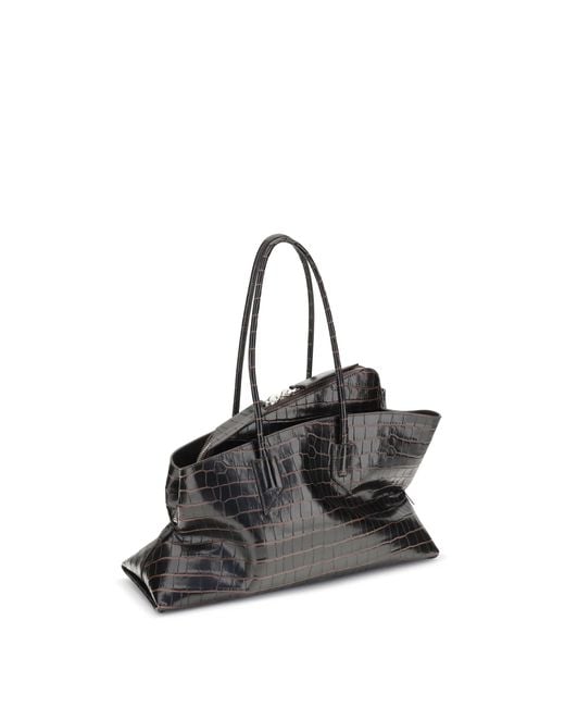 The Attico Black Shoulder Bags