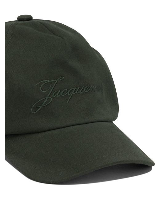 Jacquemus Green "Le Casquette Felt" Baseball Hat