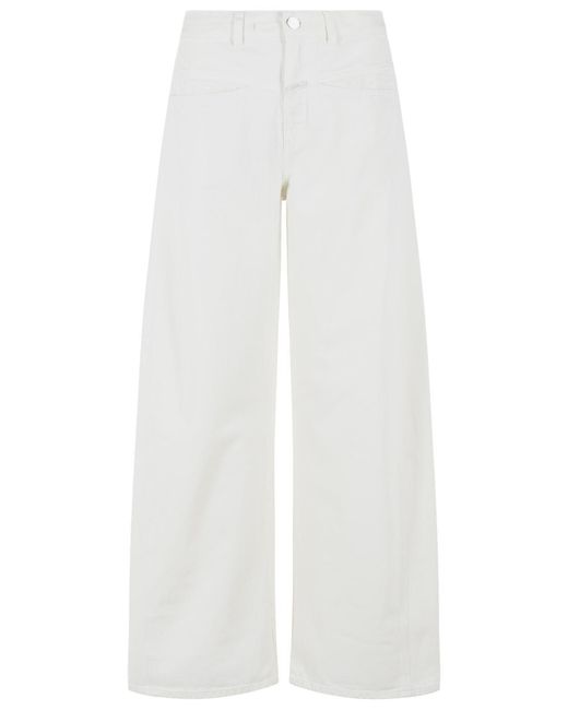 Closed White Tori-X Cotton Jeans