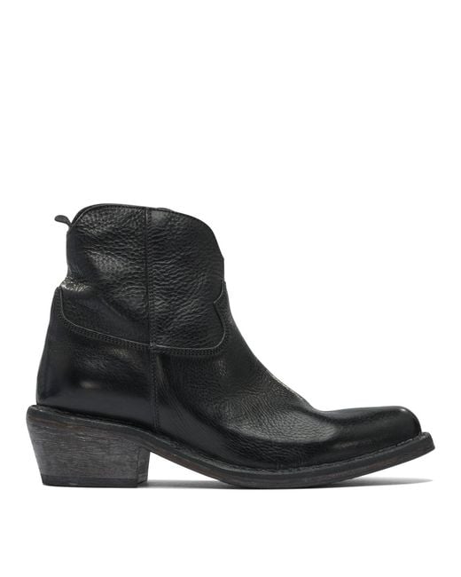 Moma Black Dallas 50Mm Boots And Ankle Boots