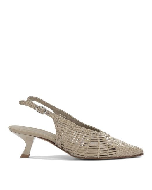 Pons Quintana White Heeled Shoes