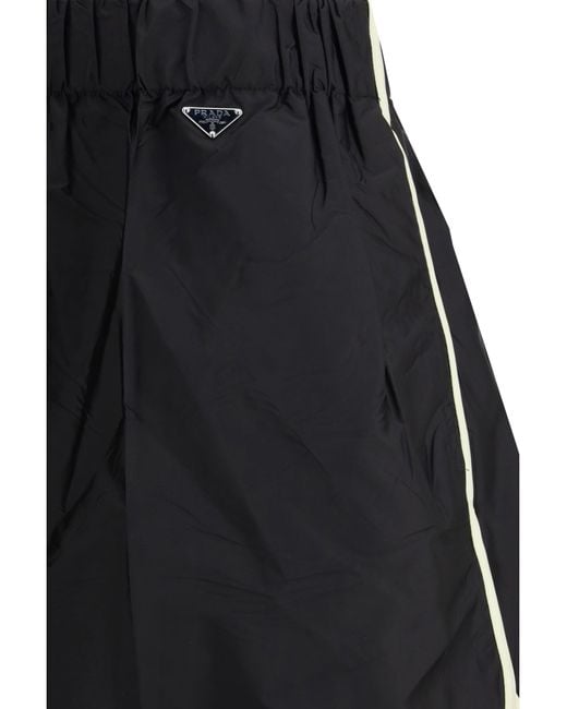 Prada Black Lightweight Re-Nylon Shorts