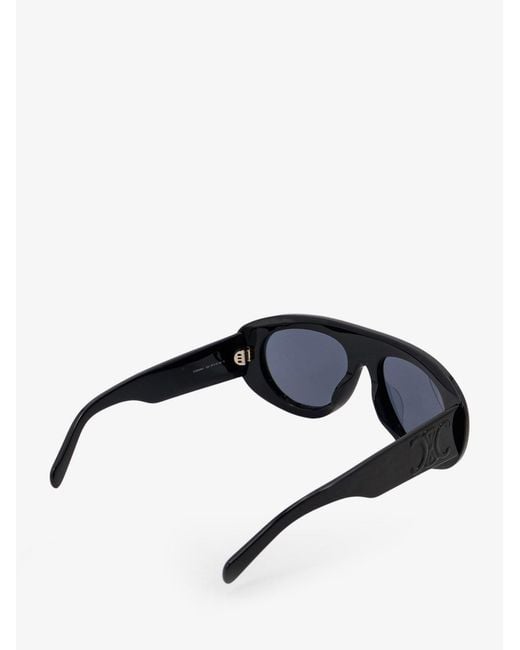 Céline Black Acetate Sunglasses