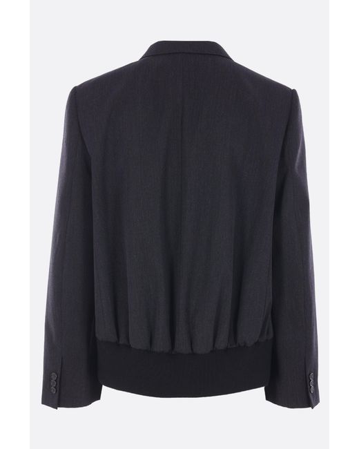 Loewe Black Wool Blazer Jacket for men