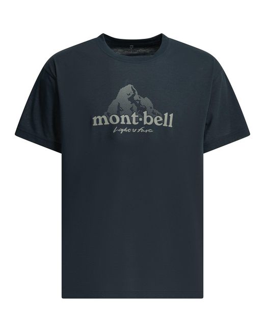 Montbell Black T-Shirts for men