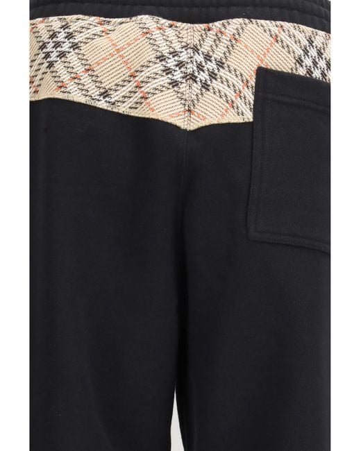 Burberry Black Jogging Pants for men