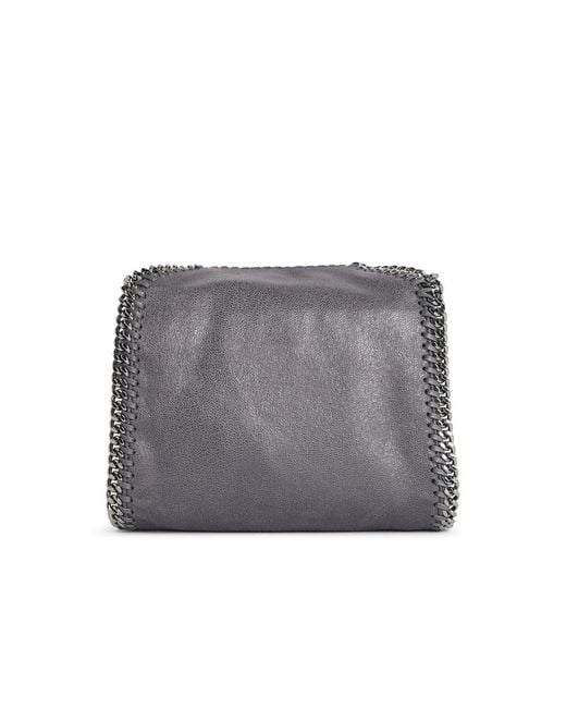 Stella McCartney Gray 'Falabella Tiny Tote' 'Shaggy Deer' Bag