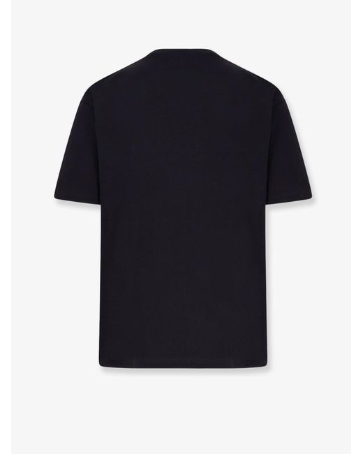Valentino Black Cotton T-Shirt for men