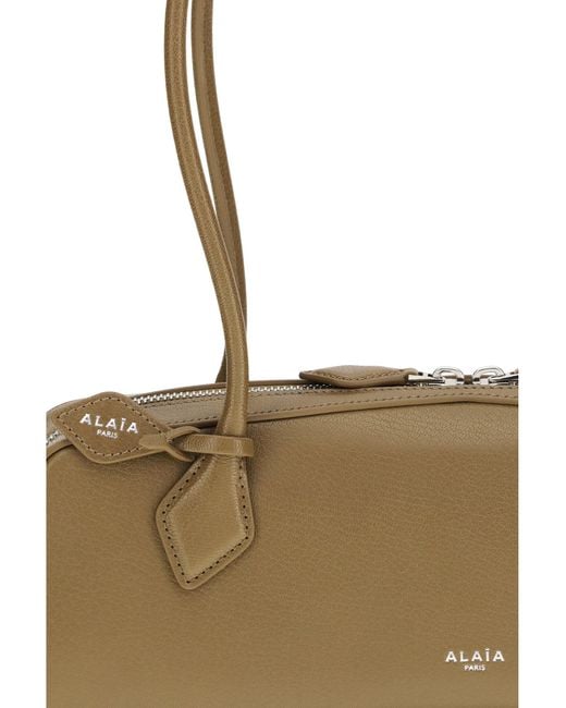 Alaïa Metallic Alaïa Le Teckel Shoulder Bag
