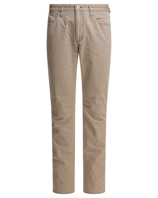 Nonnative Natural Five-Pocket Cotton Pants Trousers for men