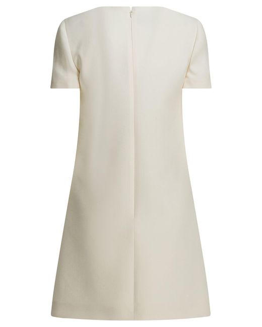 Valentino Natural Dresses White
