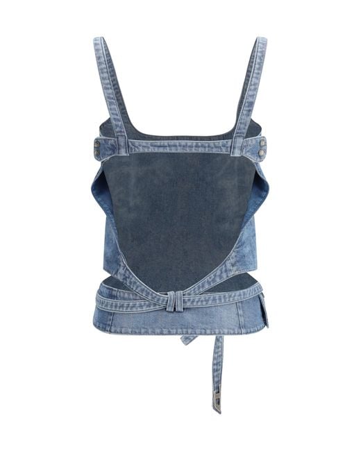 DIESEL Blue De Sayra Top