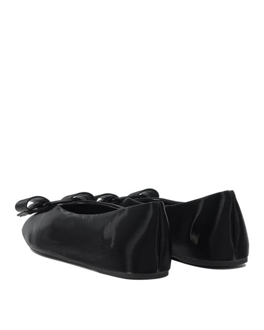Ferragamo Black Ballerinas