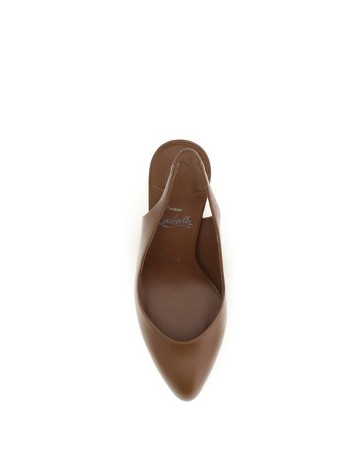 Christian Louboutin White Pumps Fannylove Patent Calf Leather