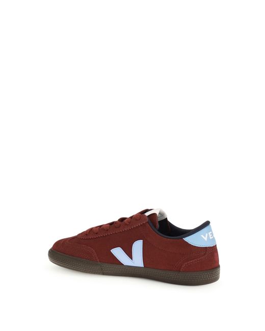 Veja Brown Volley Sneakers Grenat Aqua