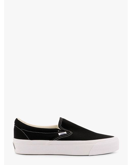 Vans Black Multicolour Synthetic Leather Sneakers for men