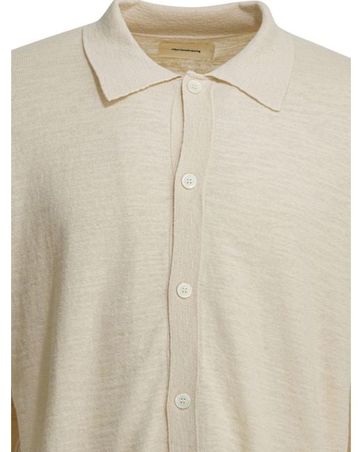 mfpen White "Formal" Cardigan for men