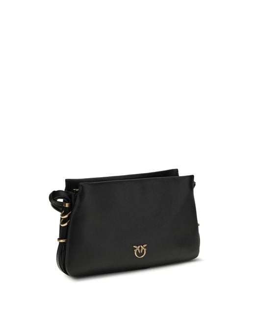 Pinko Black Shoulder Bag One Two Three Mini