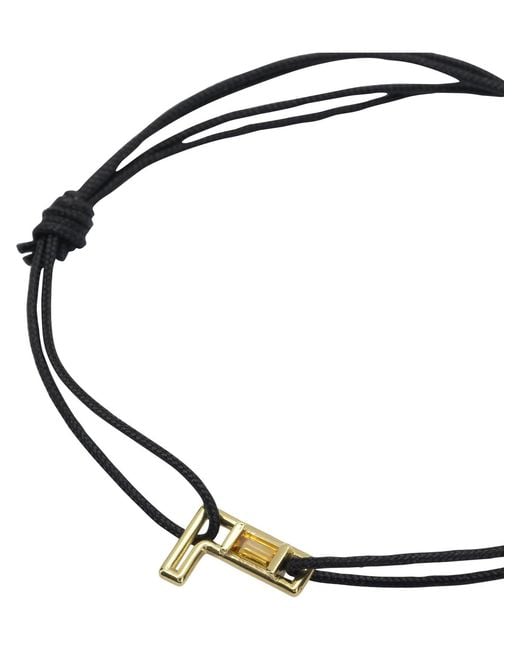 Aliita Metallic "Letra L" Bracelet