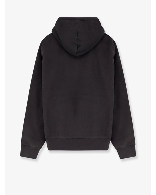 Stussy Black Cotton Blend Sweatshirt for men